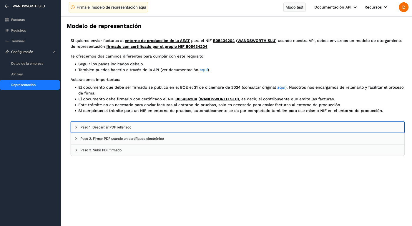 Anadir modelo de representación